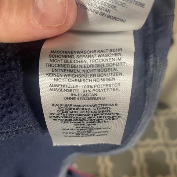 Columbia Women's Optic Got It III Half Zip Fleece Jacket Blue Heather Size S - Picture 9 of 10